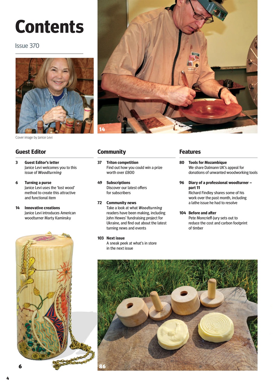 Woodturning Preview Pages