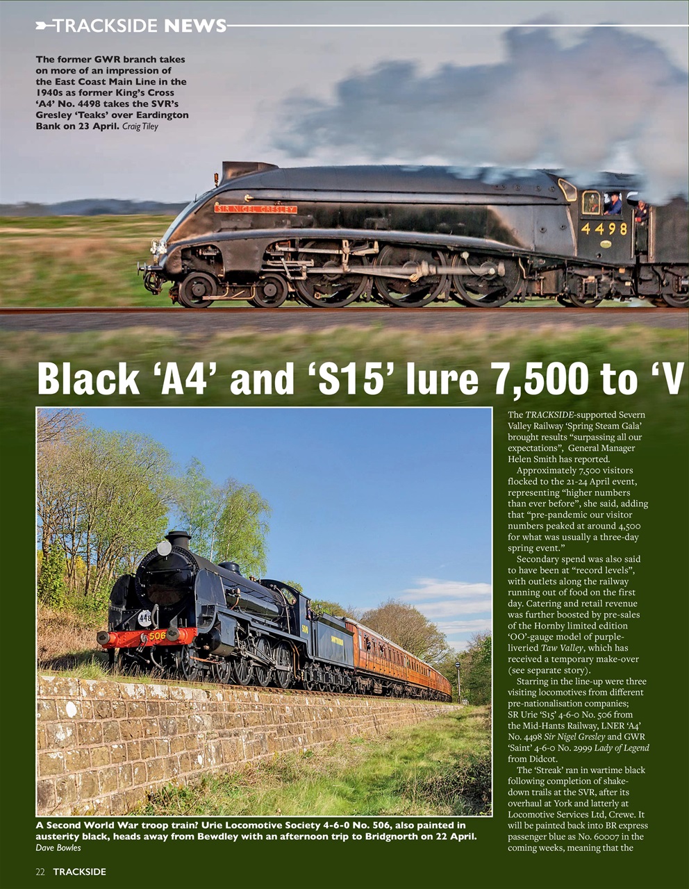 Trackside Preview Pages