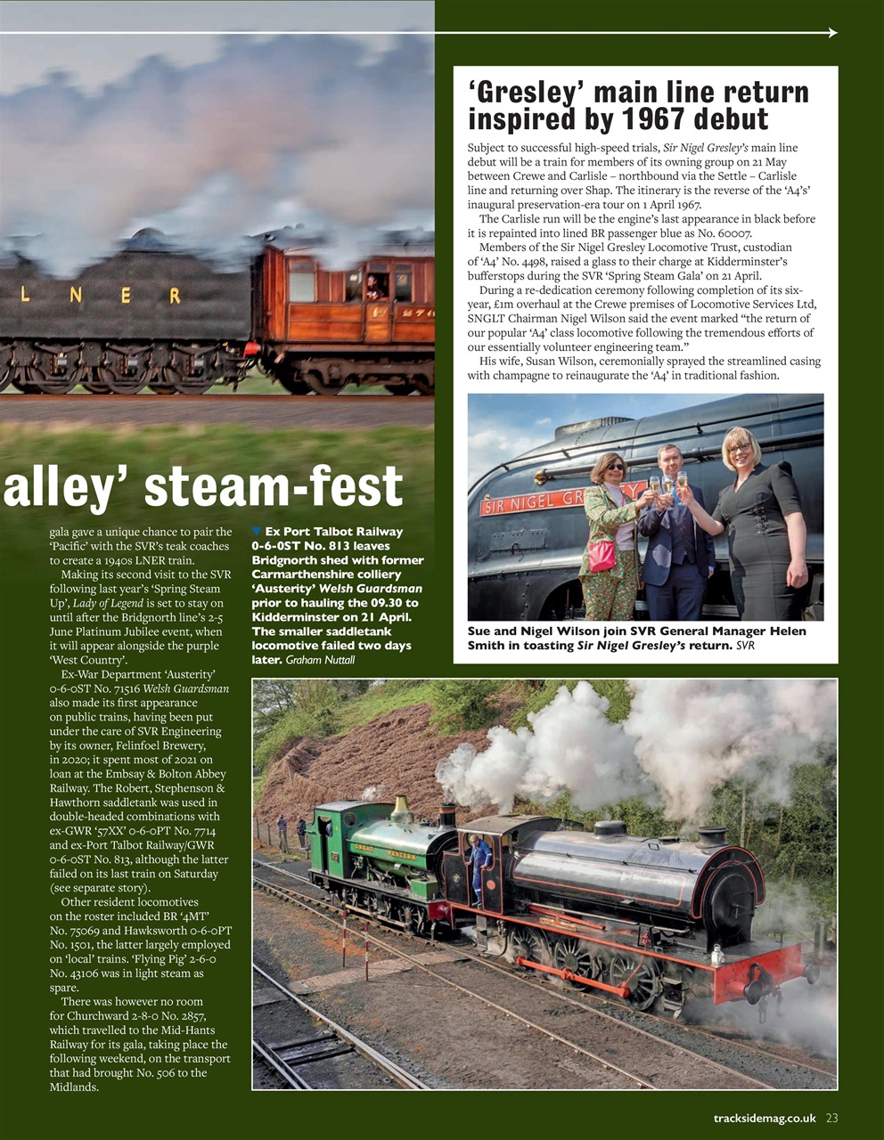 Trackside Preview Pages