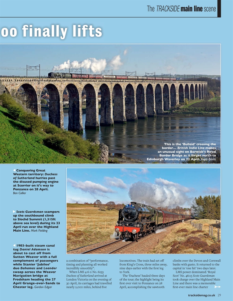 Trackside Preview Pages