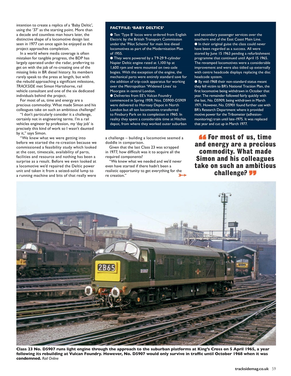 Trackside Preview Pages