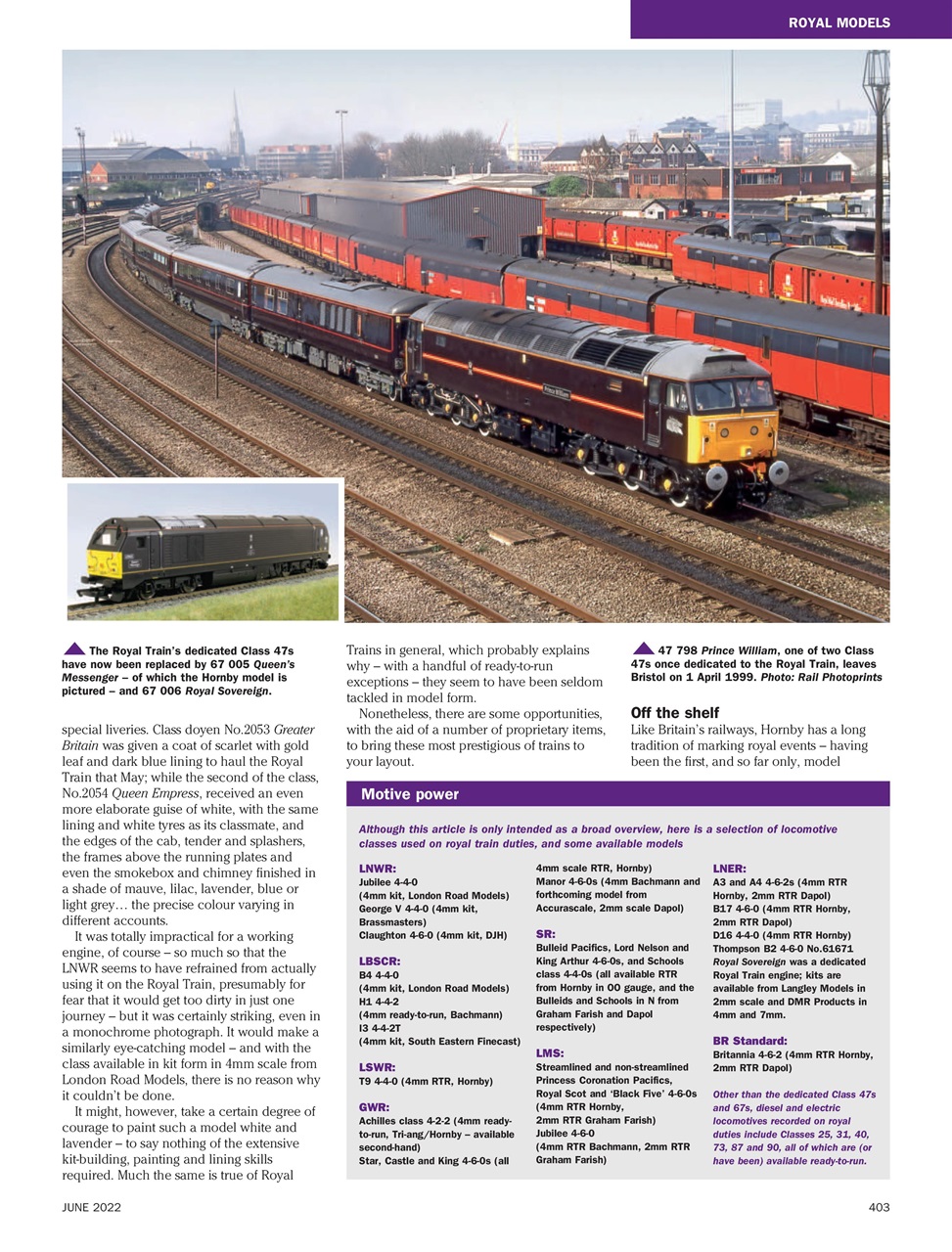 Railway Modeller Preview Pages