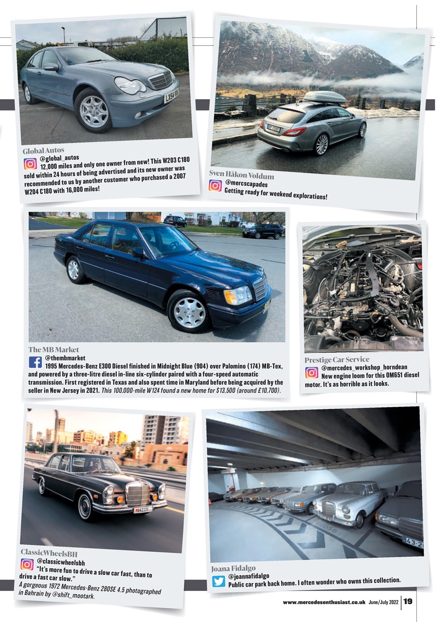 Mercedes Enthusiast Preview Pages