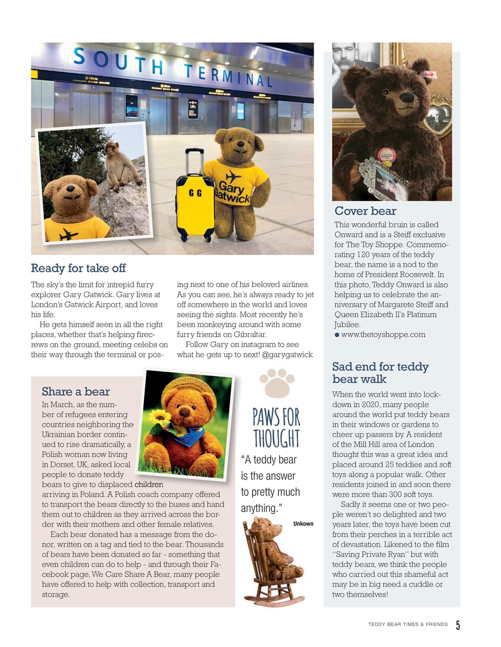 Teddy Bear Times Preview Pages