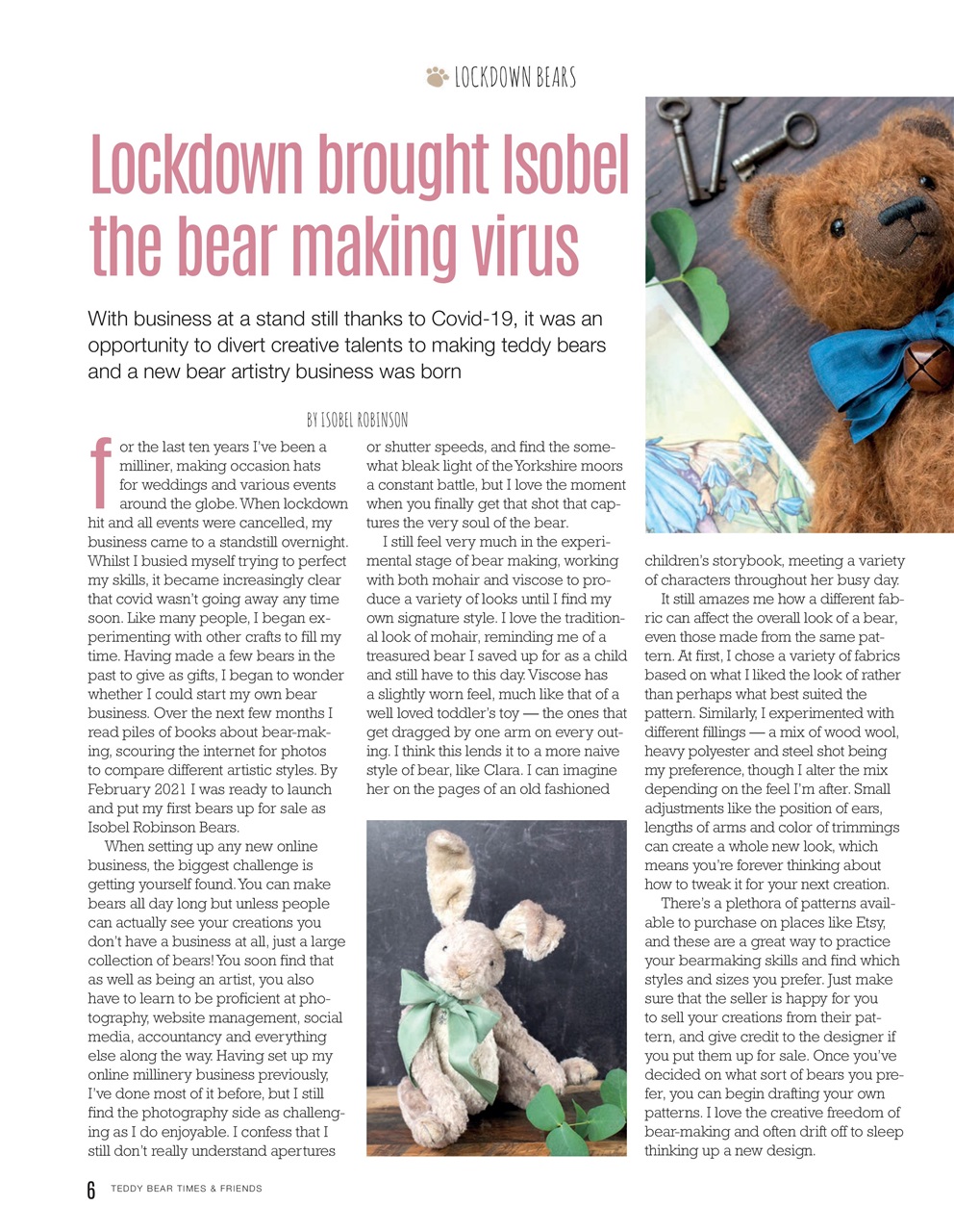 Teddy Bear Times Preview Pages