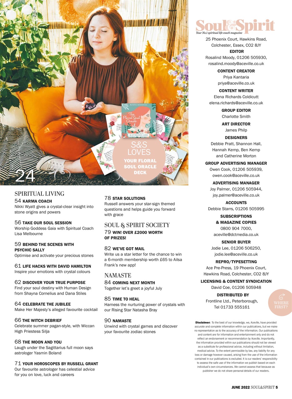 Soul & Spirit Preview Pages