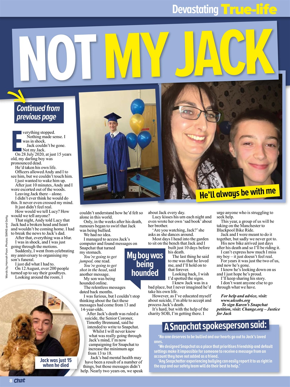 Chat Specials Preview Pages