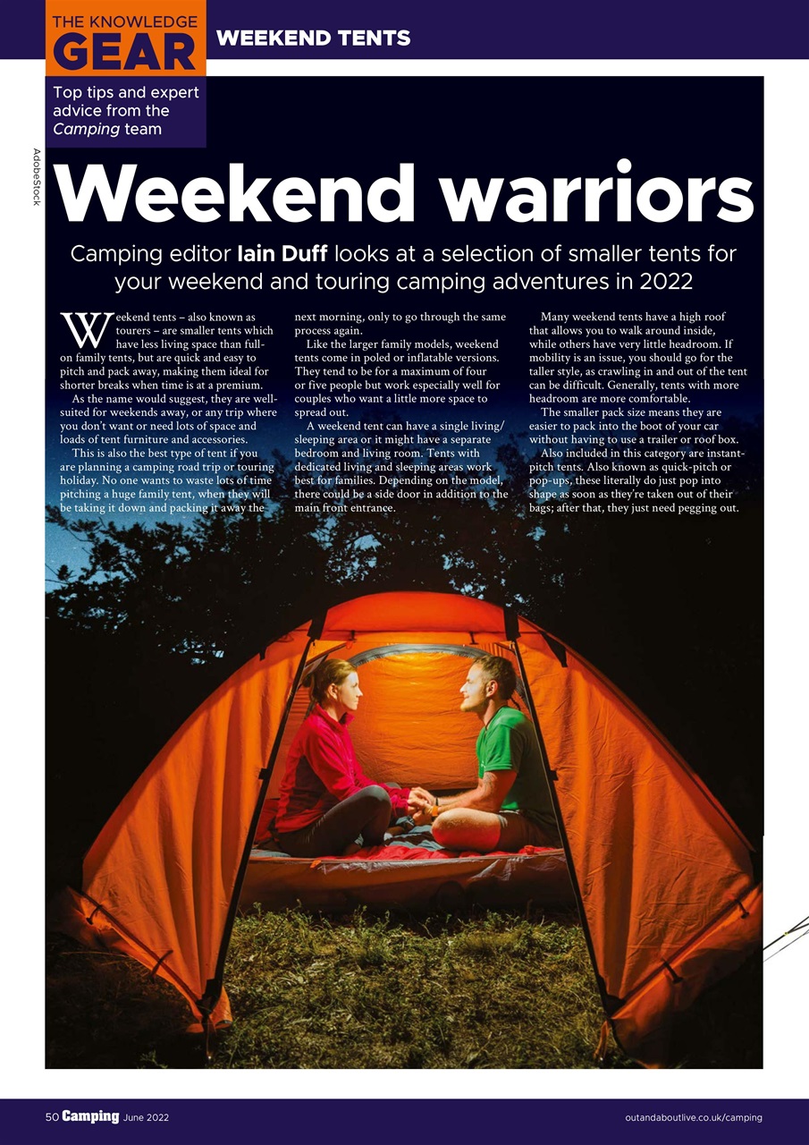 Camping Preview Pages