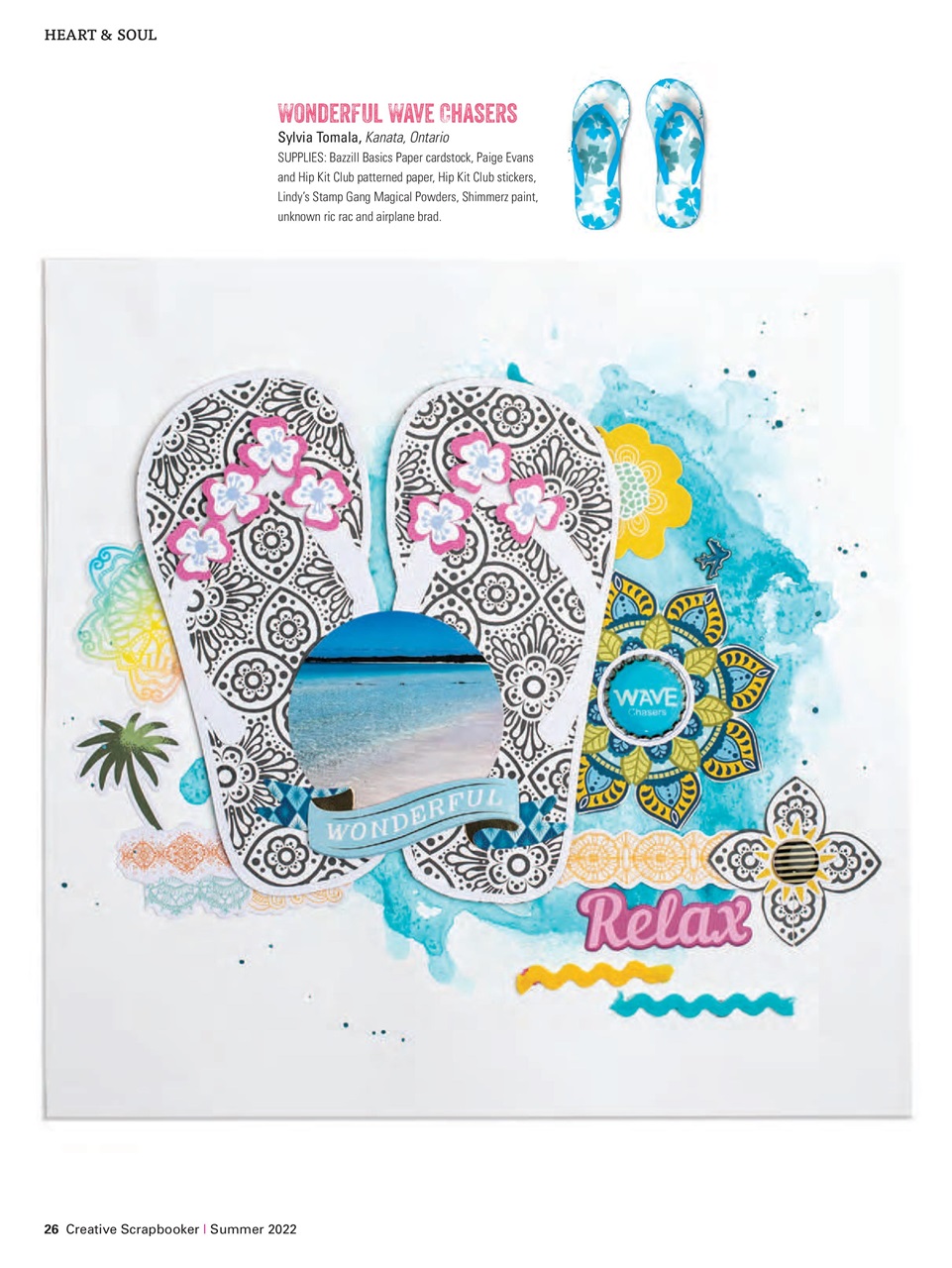 Creative Scrapbooker Preview Pages