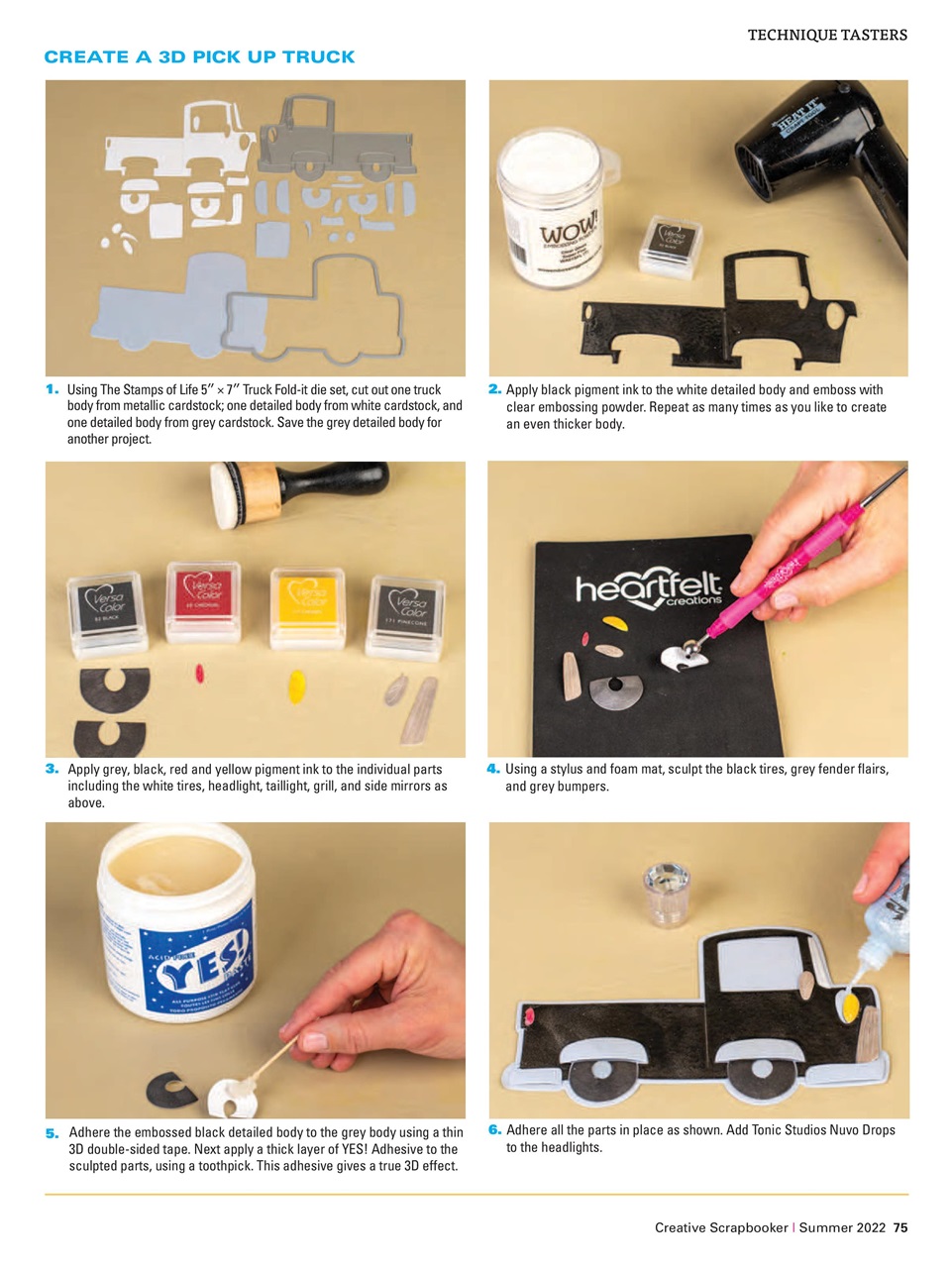 Creative Scrapbooker Preview Pages