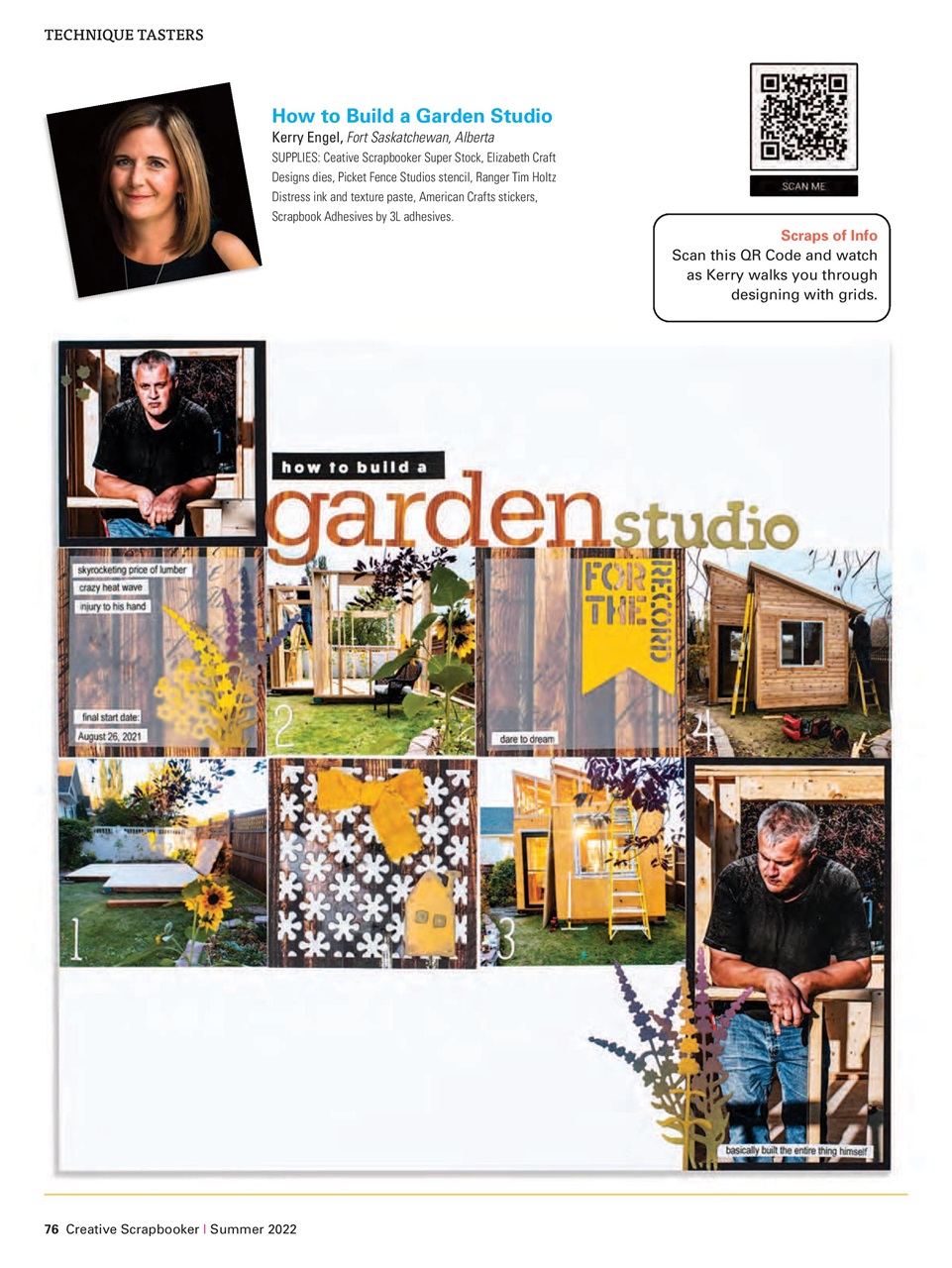 Creative Scrapbooker Preview Pages