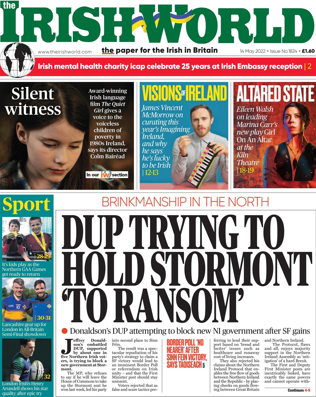 Irish World Preview Pages