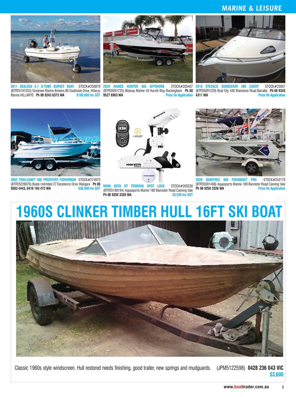 Boat Trader Australia Preview Pages