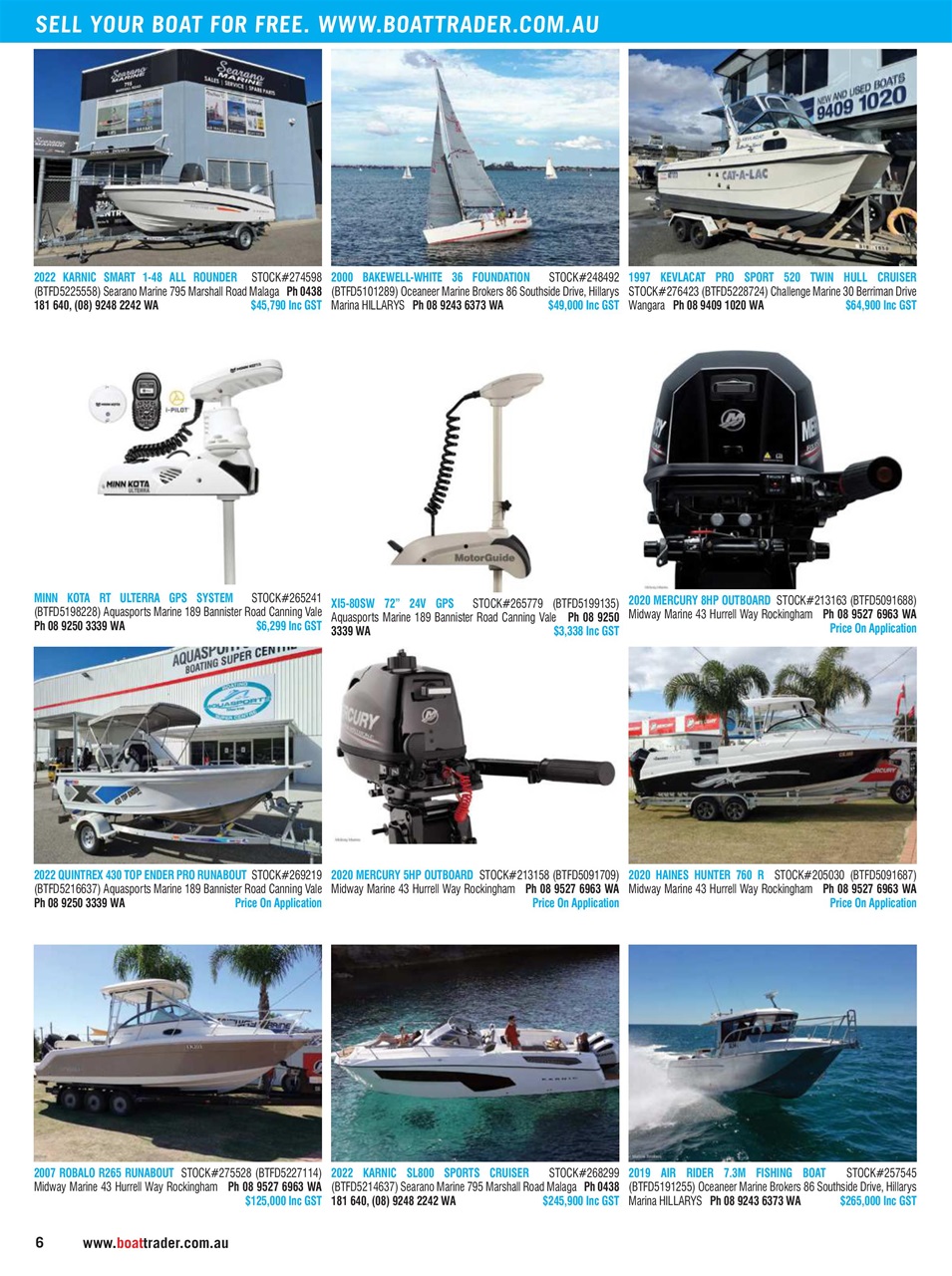 Boat Trader Australia Preview Pages