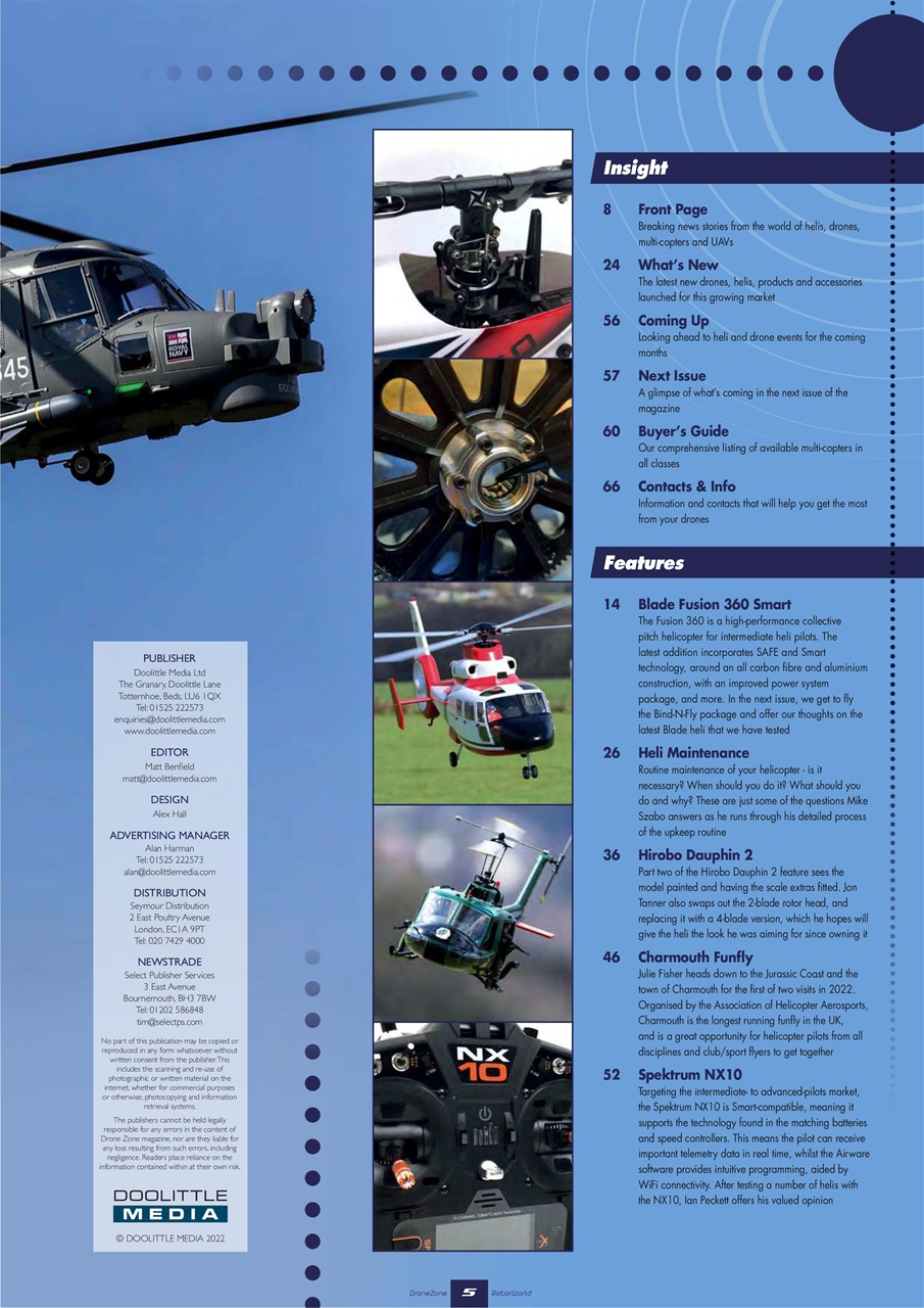 Radio Control DroneZone Preview Pages