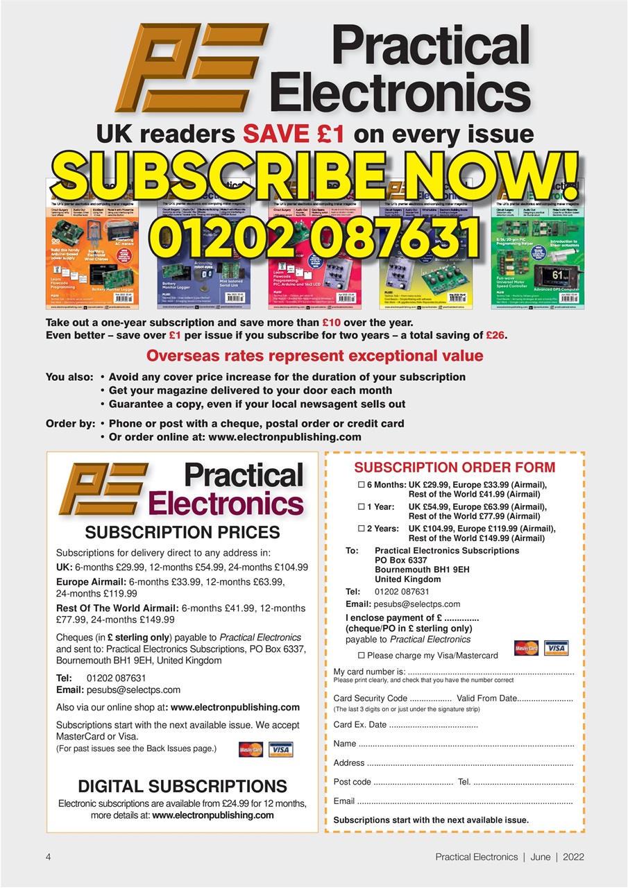 Practical Electronics Preview Pages