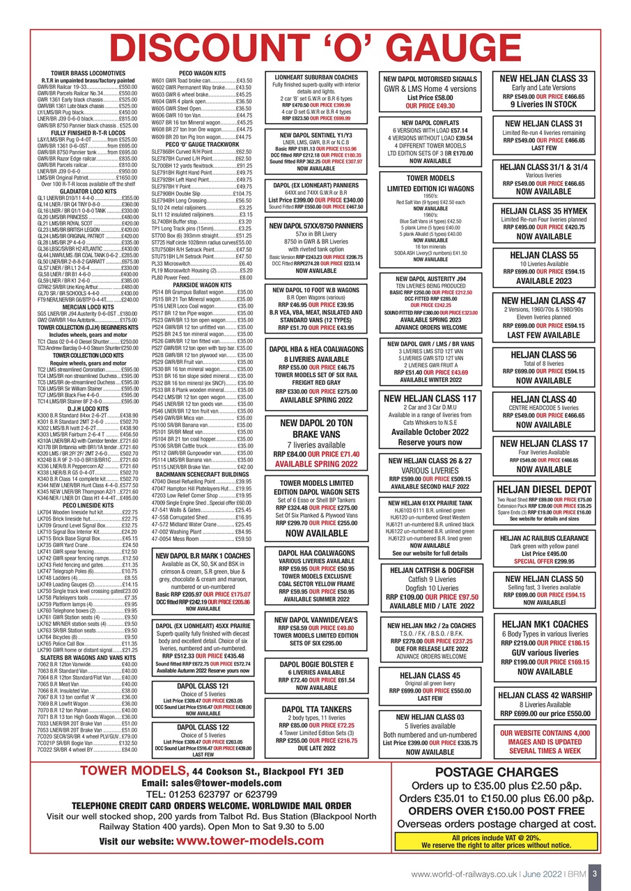 British Railway Modelling (BRM) Preview Pages