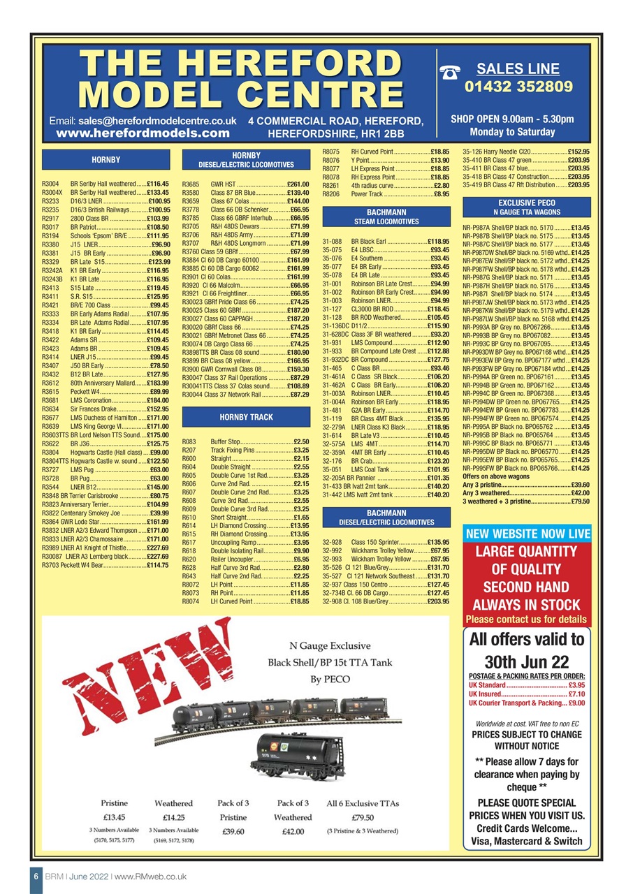 British Railway Modelling (BRM) Preview Pages