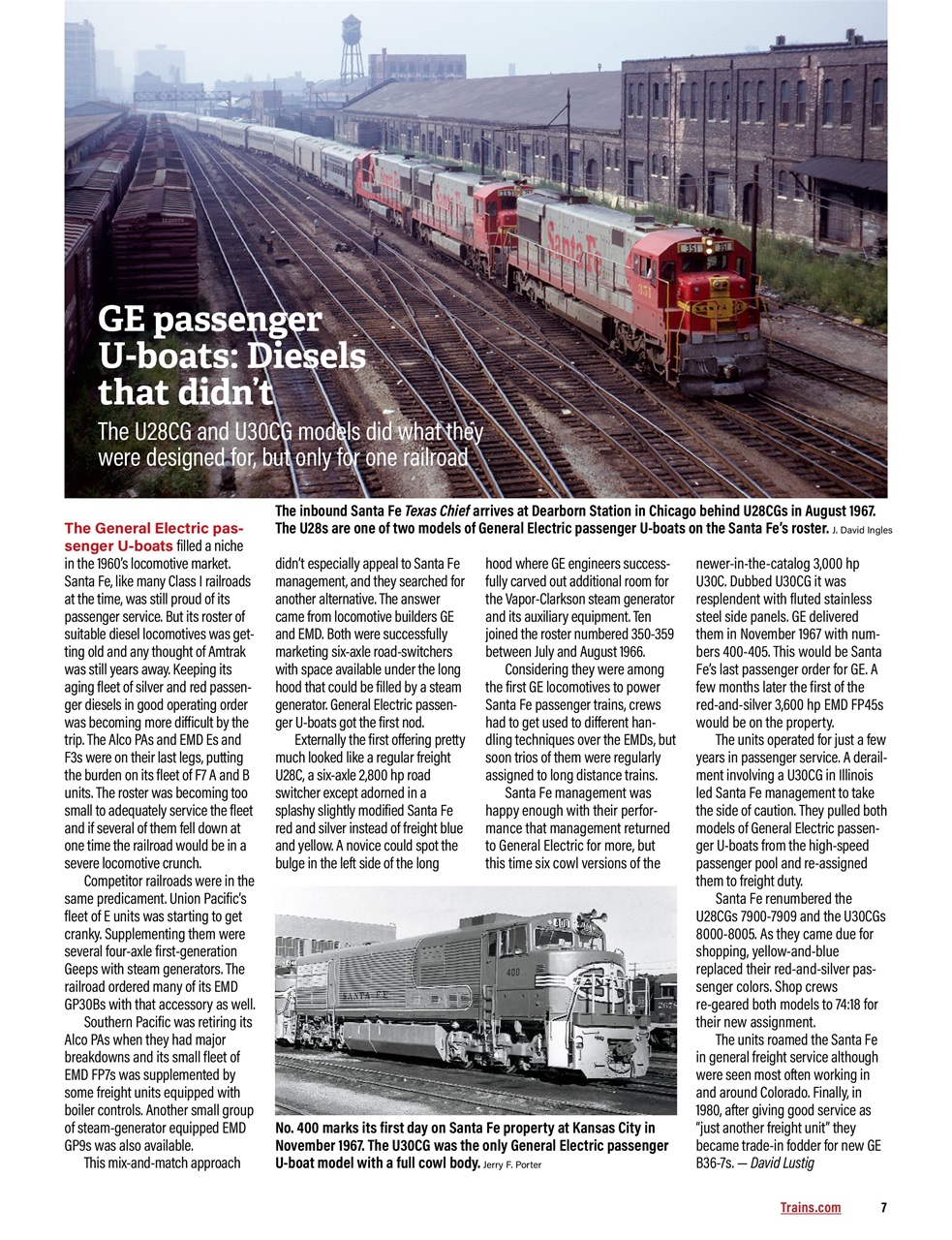 Classic Trains Preview Pages