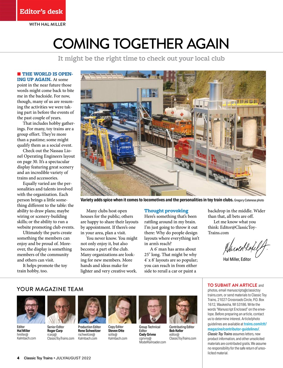 Classic Toy Trains Preview Pages