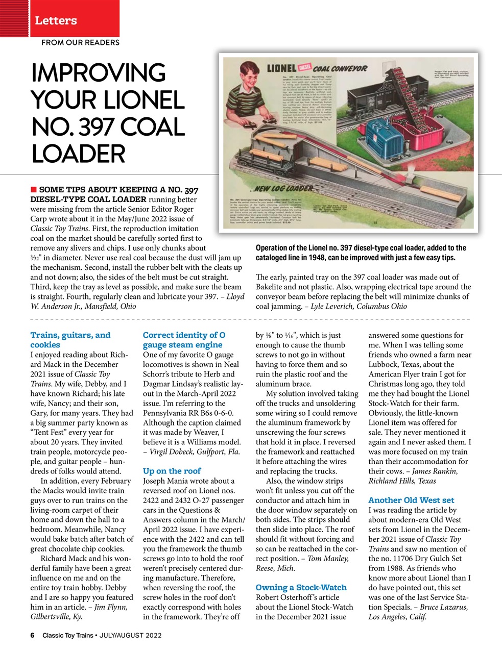 Classic Toy Trains Preview Pages