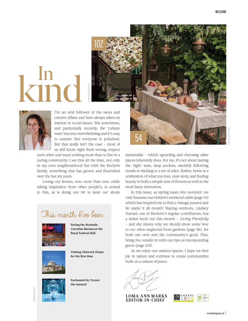 Reclaim Preview Pages