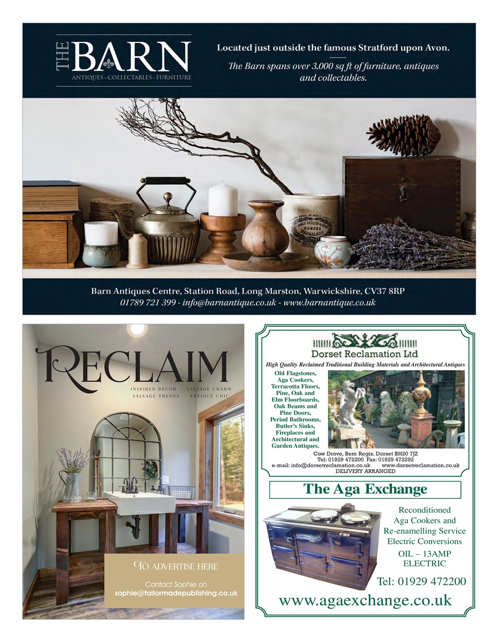 Reclaim Preview Pages