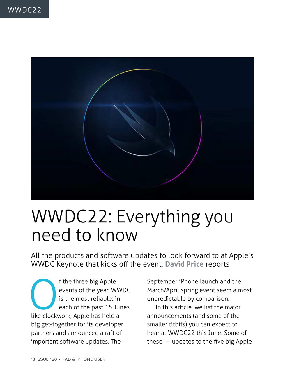 iPad and iPhone User Preview Pages