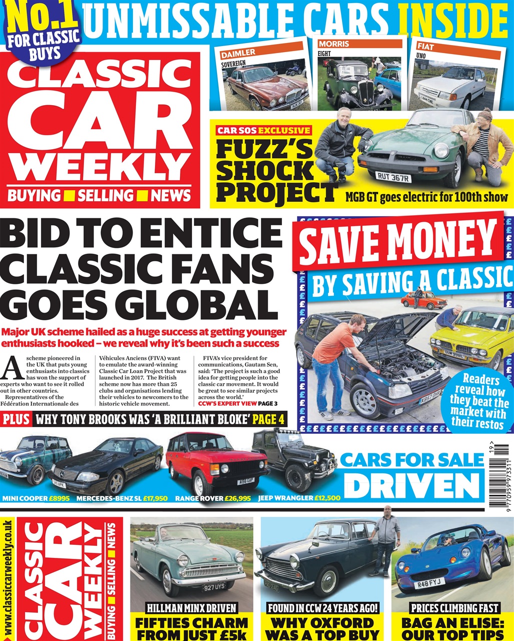 Classic Car Weekly Preview Pages