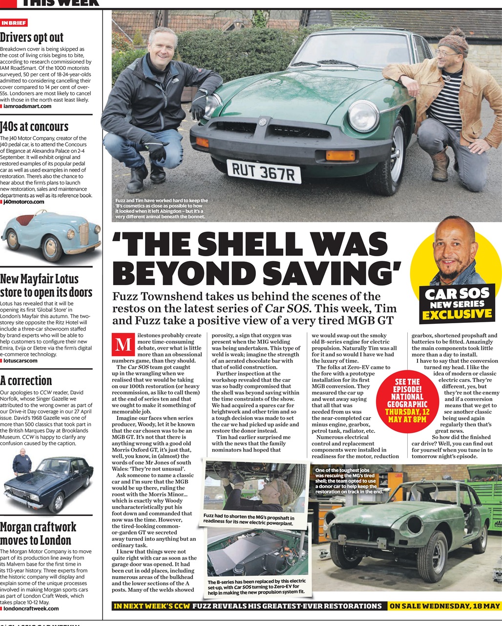 Classic Car Weekly Preview Pages