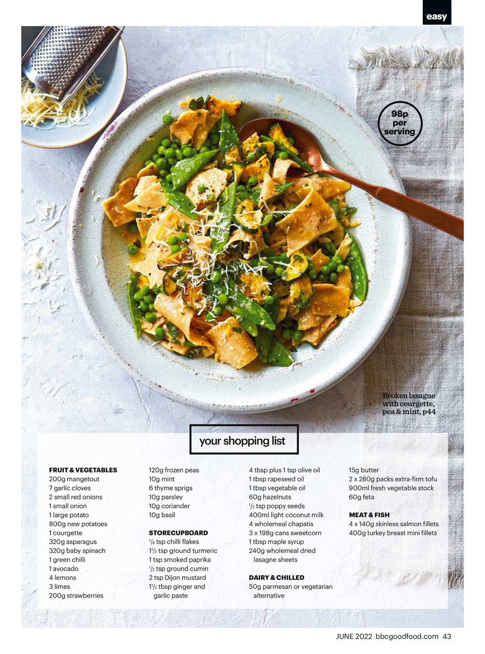 Good Food Magazine Preview Pages