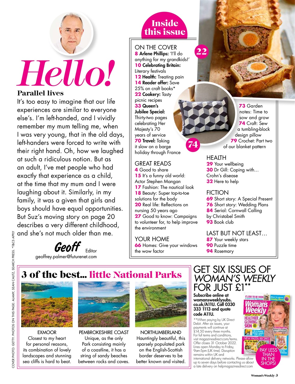 Woman's Weekly Preview Pages