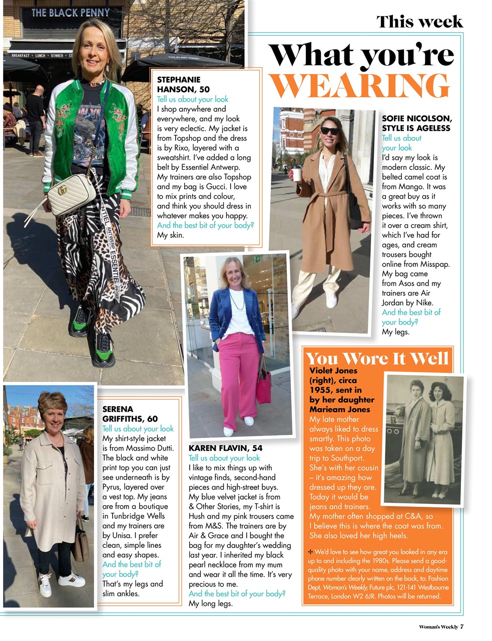 Woman's Weekly Preview Pages