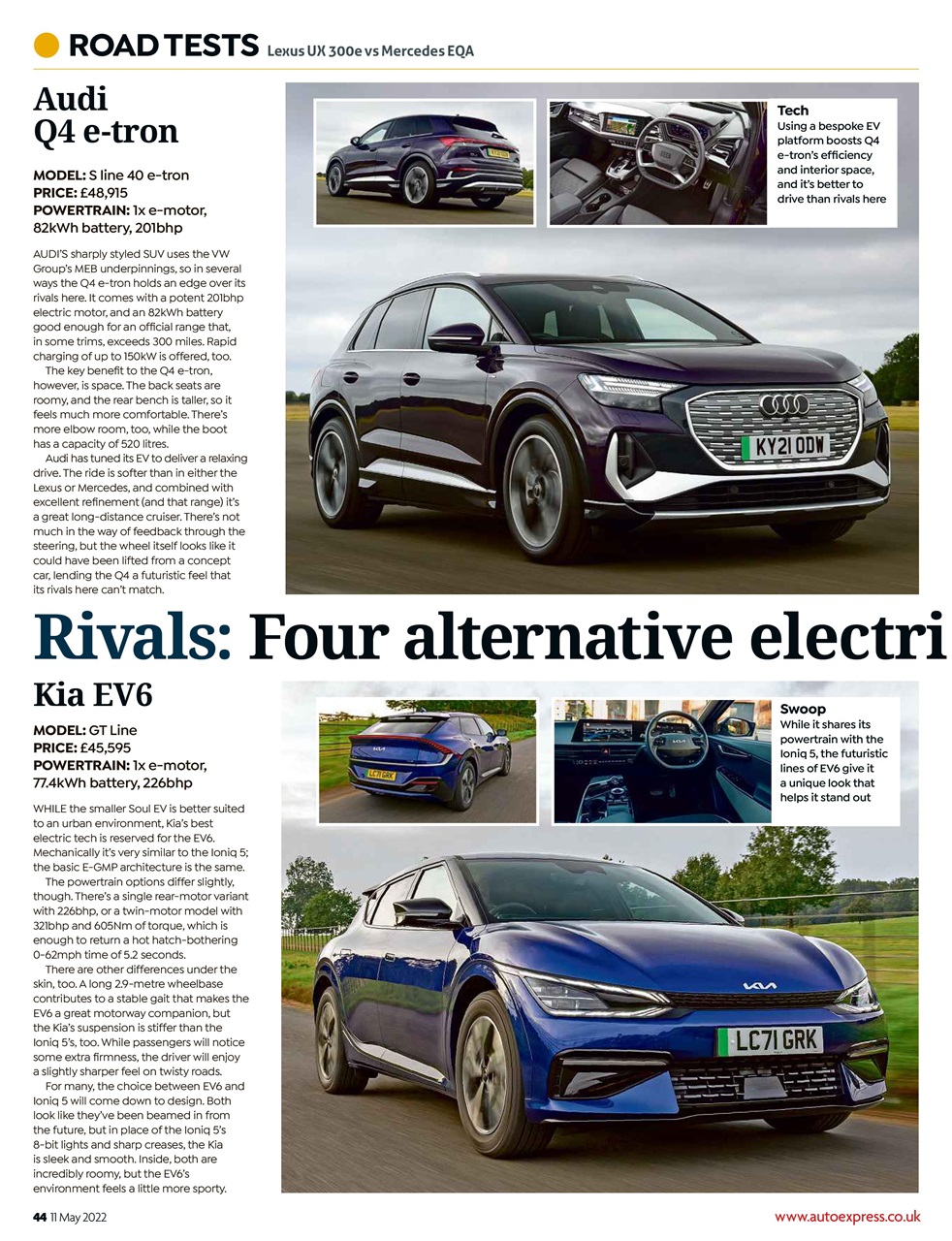 Auto Express Preview Pages