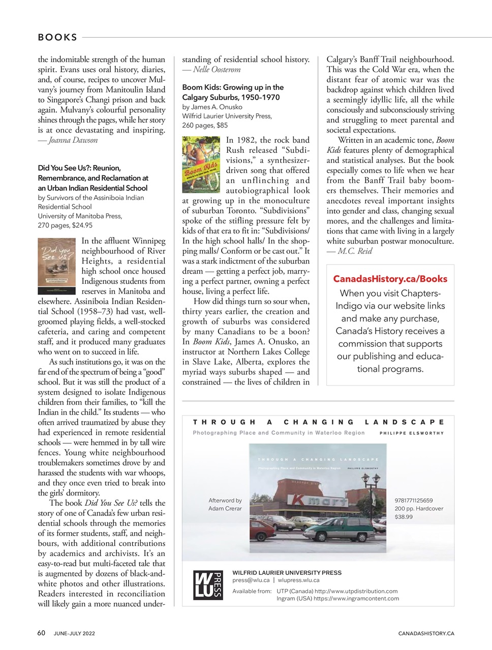 Canada's History Preview Pages