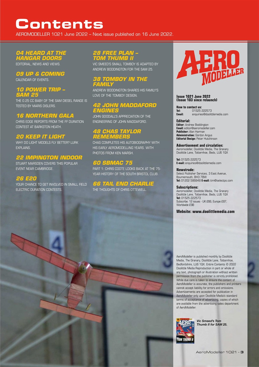 AeroModeller Preview Pages