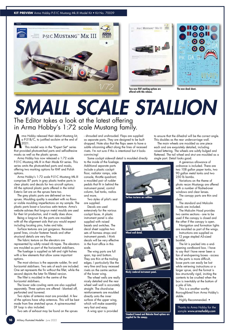 MIM: Aircraft Edition Preview Pages