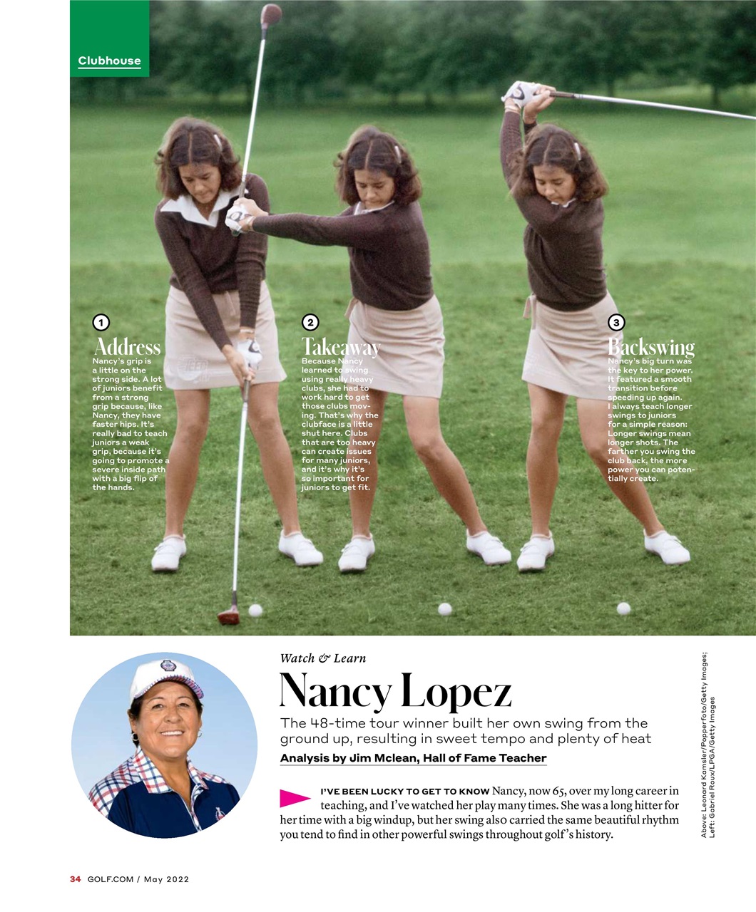 Golf Magazine Preview Pages