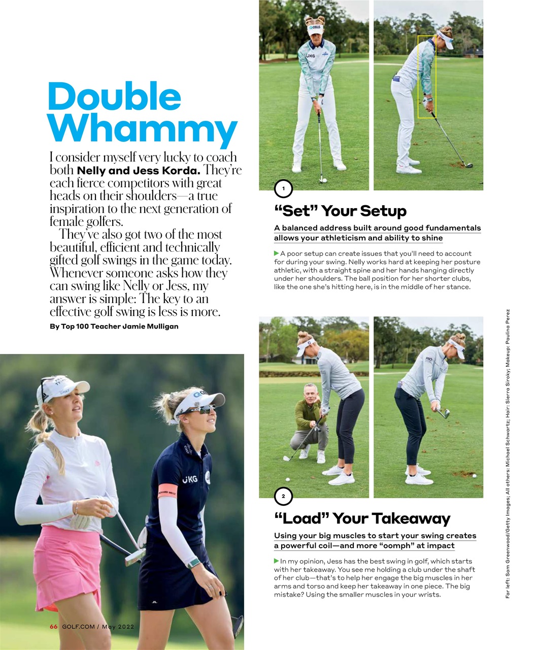 Golf Magazine Preview Pages