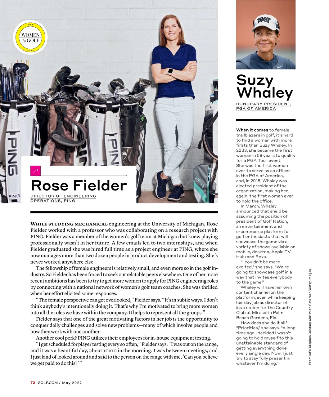 Golf Magazine Preview Pages