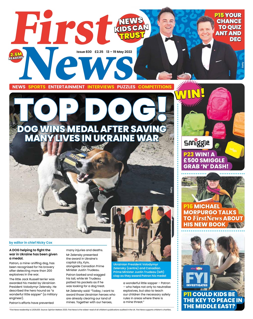 First News Preview Pages