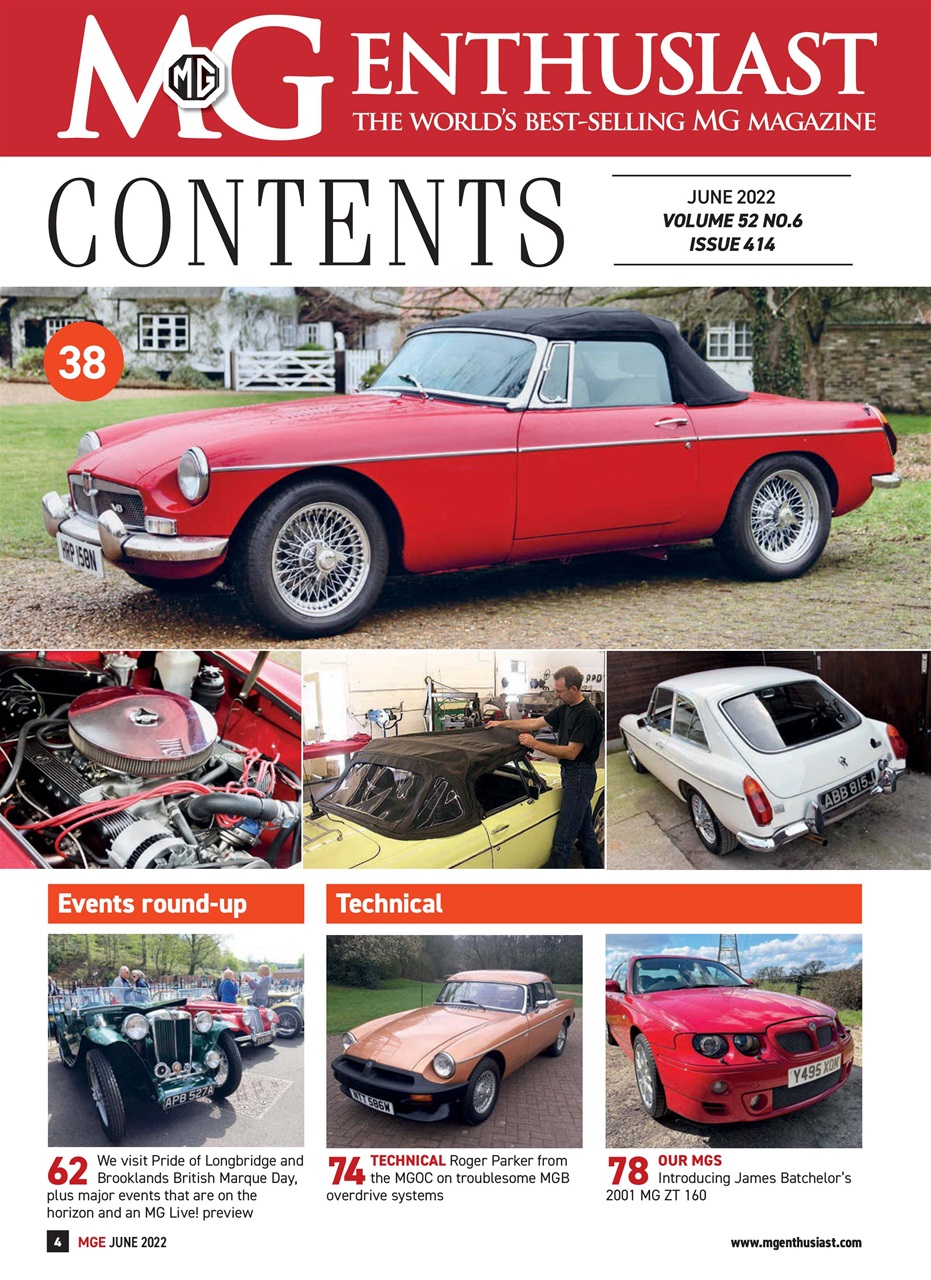 MG Enthusiast Preview Pages