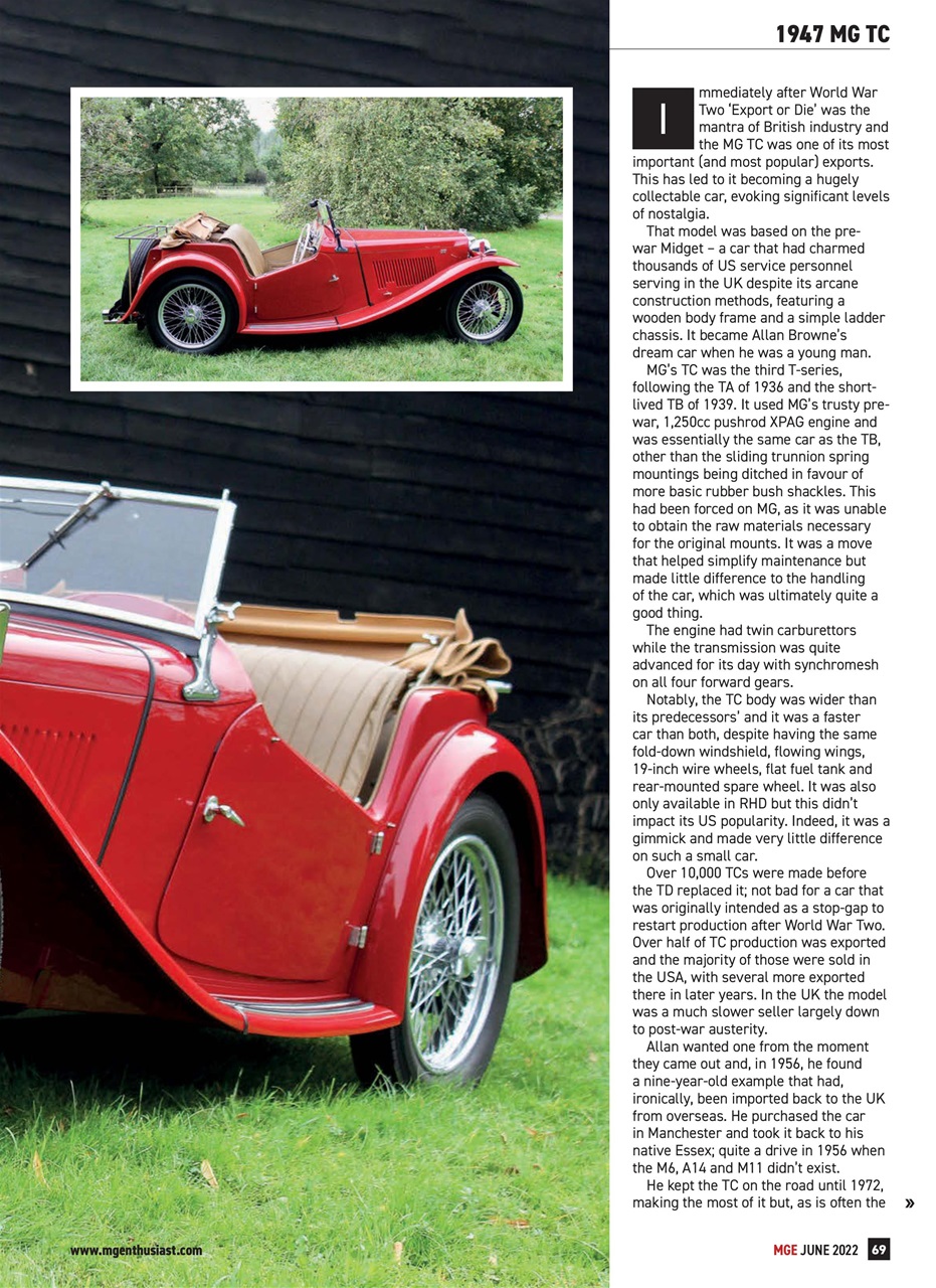 MG Enthusiast Preview Pages