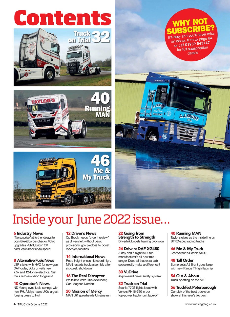 Trucking Magazine Preview Pages
