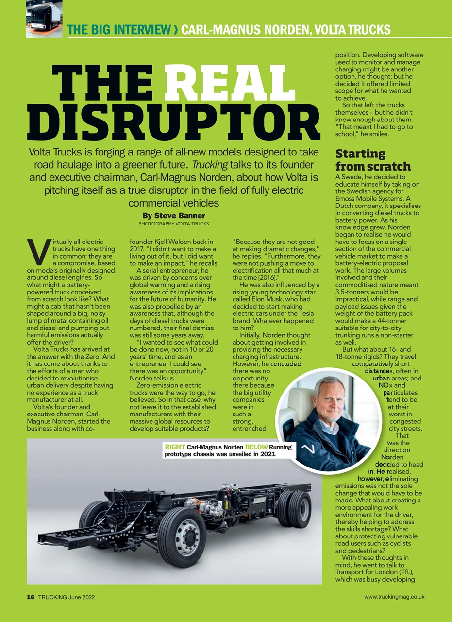 Trucking Magazine Preview Pages