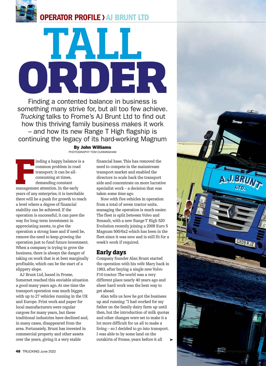 Trucking Magazine Preview Pages