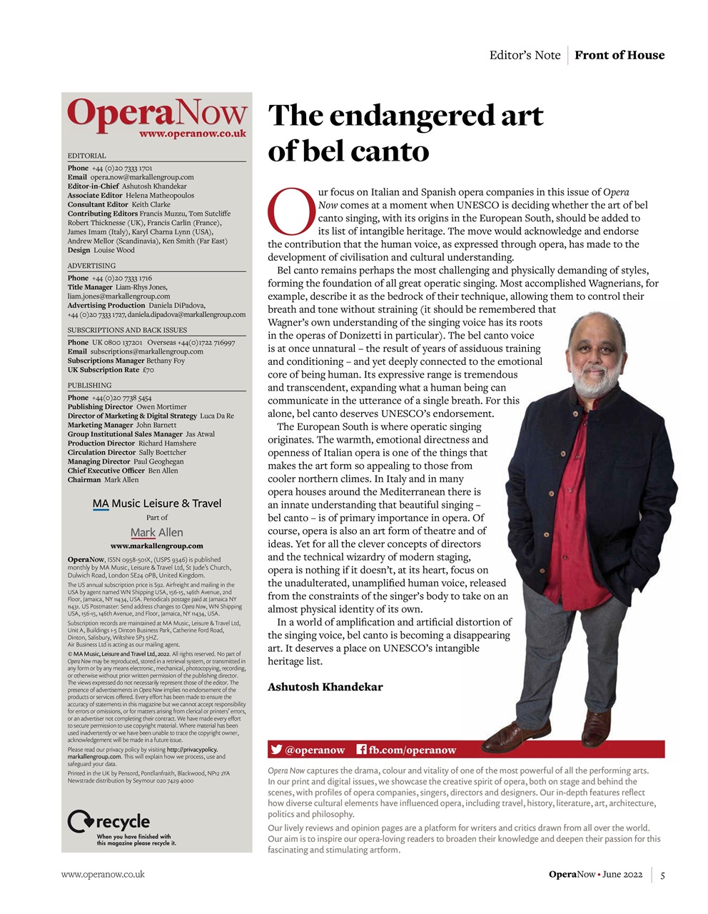 Opera Now Preview Pages