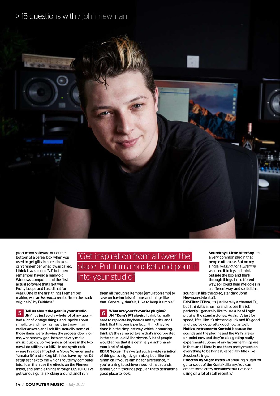 Computer Music Preview Pages