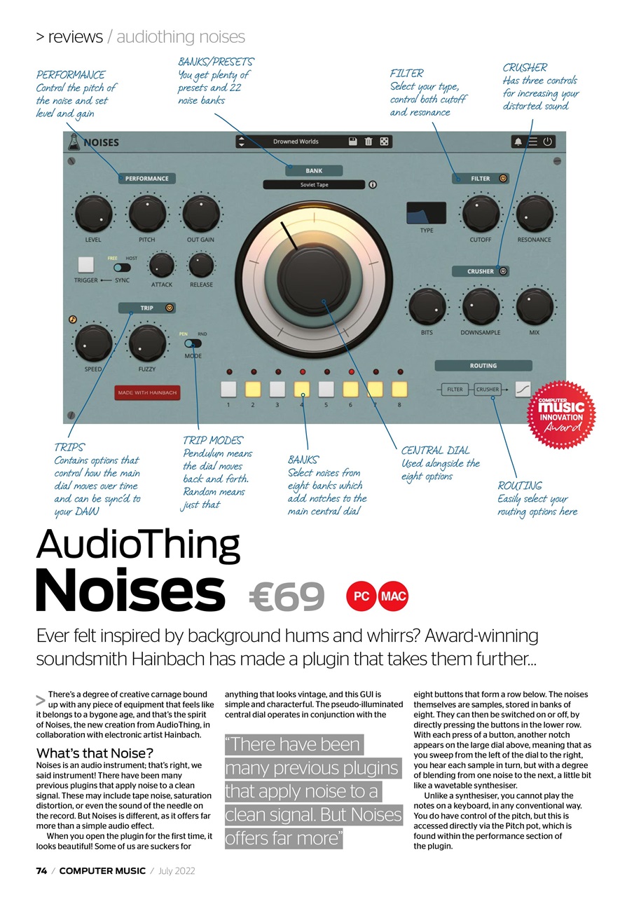 Computer Music Preview Pages