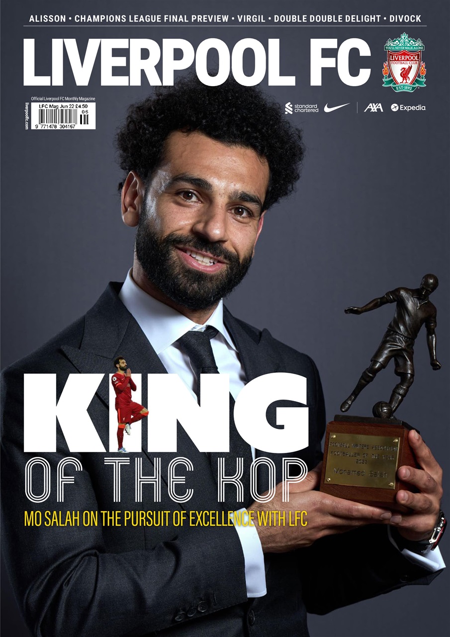 Liverpool FC Magazine Preview Pages